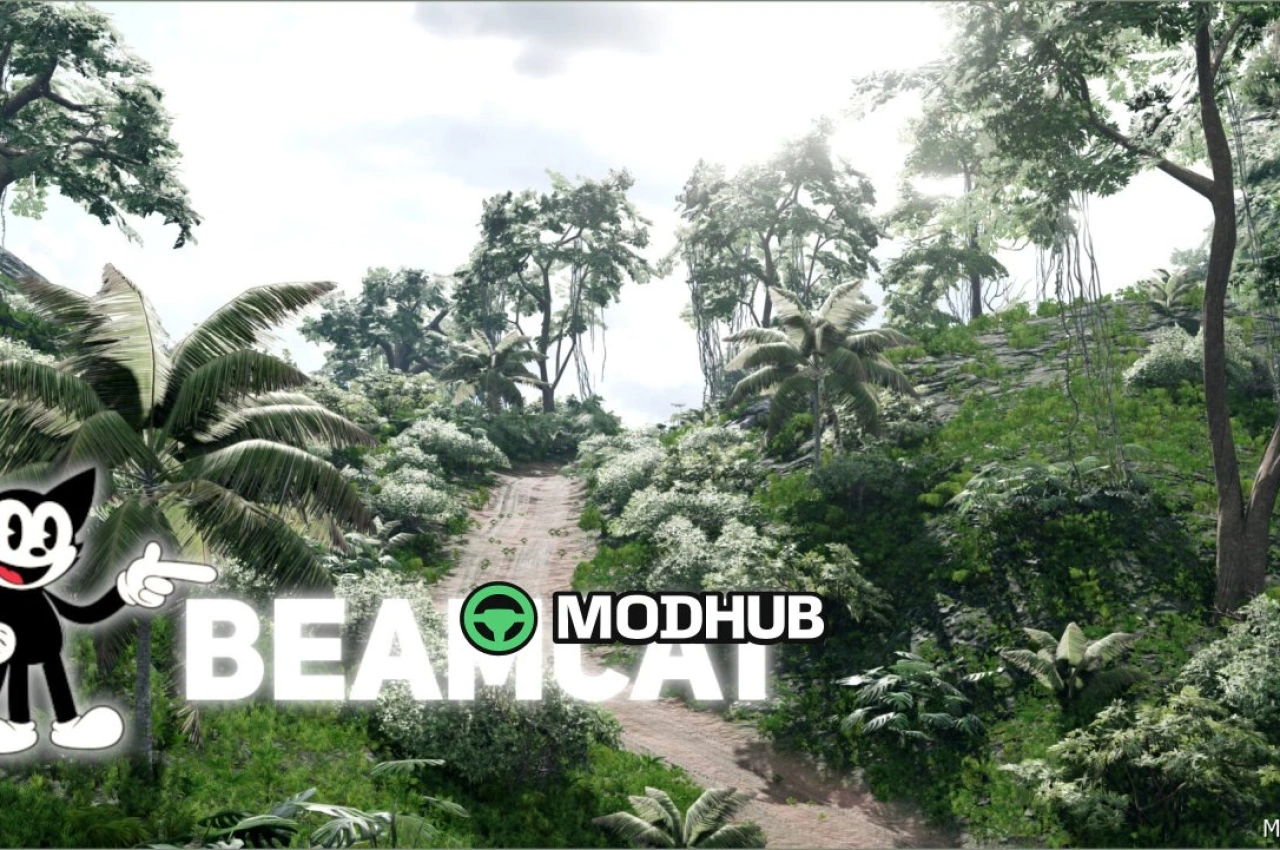 Карта Lonely Tropical Island 0.38 для BeamNG.drive — 1