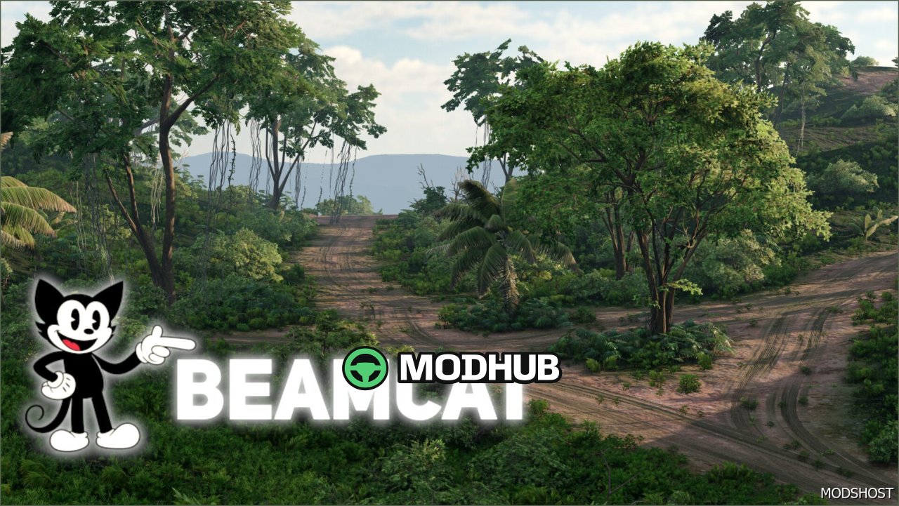 Карта Lonely Tropical Island 0.38 для BeamNG.drive