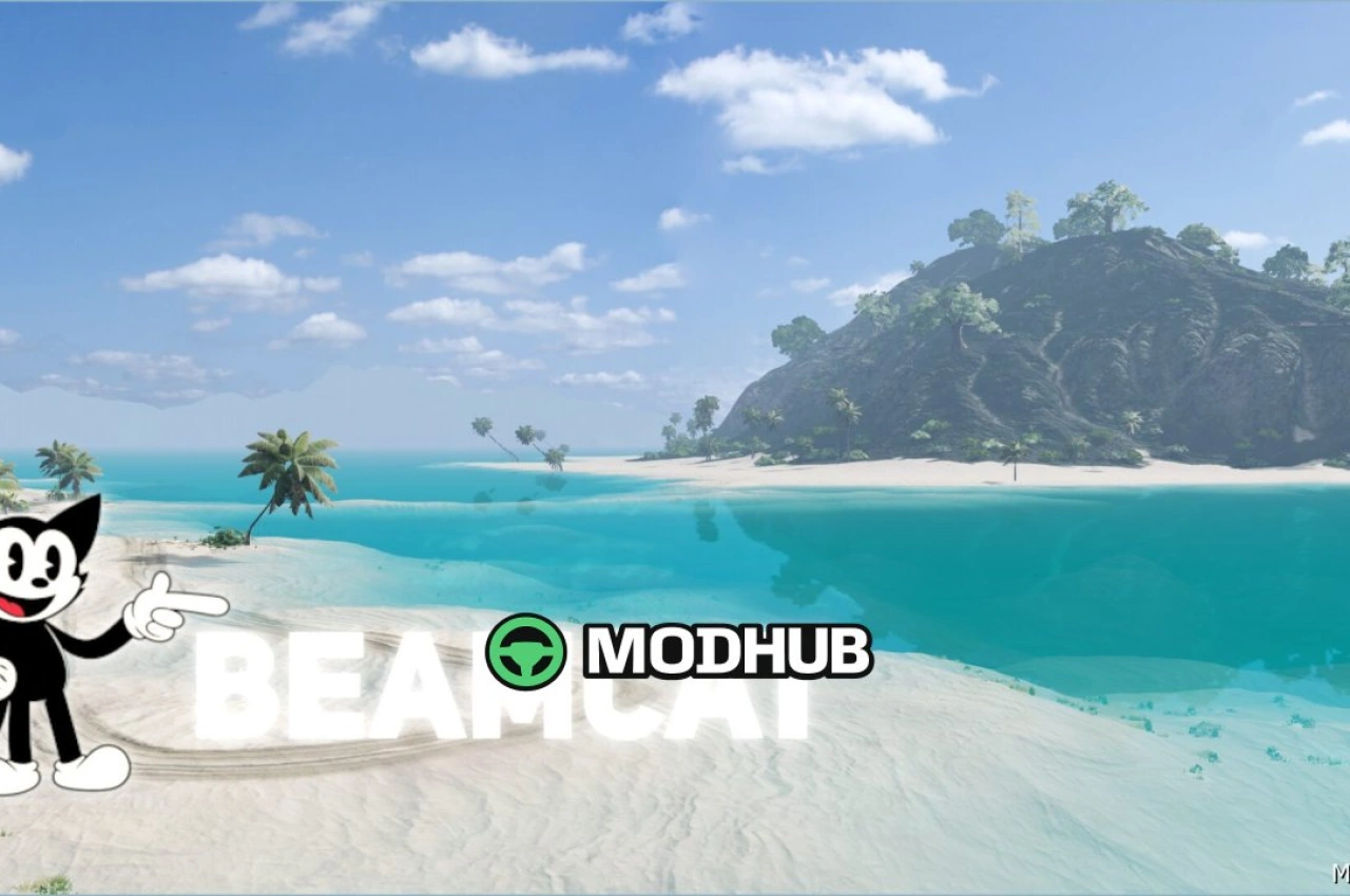 Карта Lonely Tropical Island 0.38 для BeamNG.drive — 5