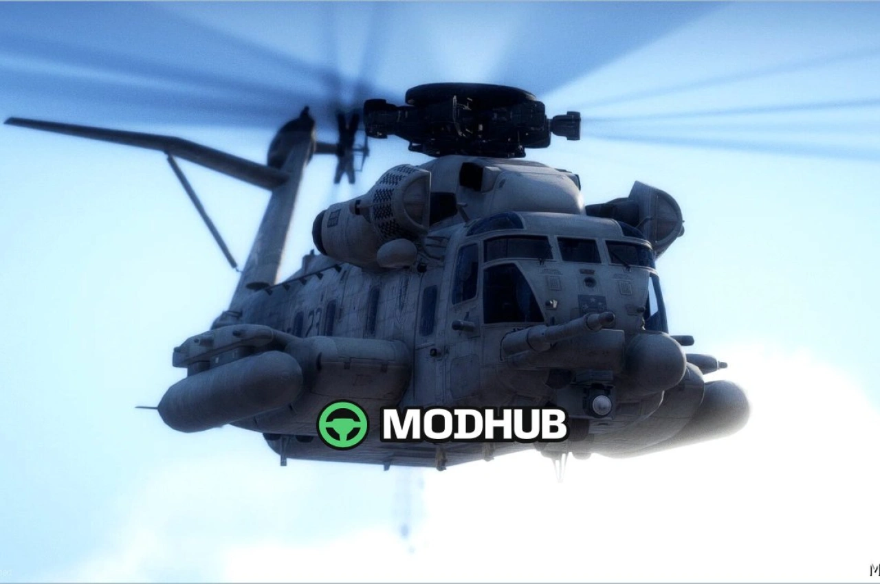 Вертоліт Sikorsky CH 53 для GTA 5 — 1