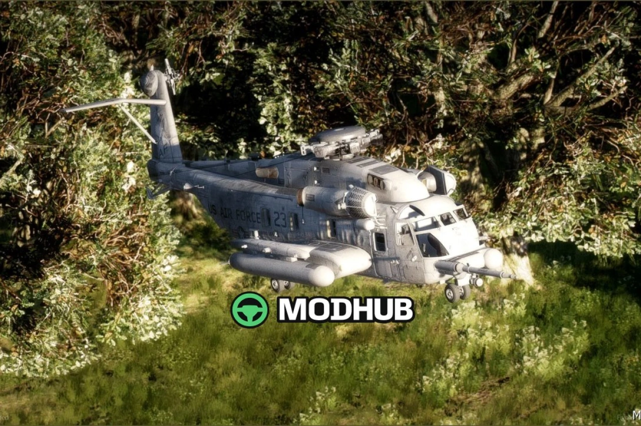 Вертоліт Sikorsky CH 53 для GTA 5 — 4