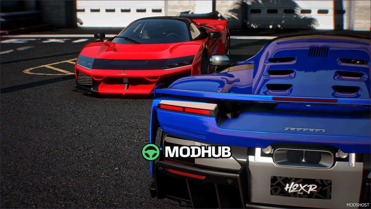 Автомобіль Ferrari F80 для GTA 5