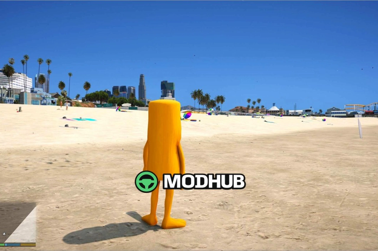 Мод персонажа Tung Tung Tung Sahur V0.1 для GTA 5 — 1