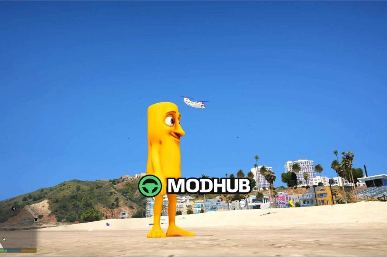 Мод персонажа Tung Tung Tung Sahur V0.1 для GTA 5 — 2