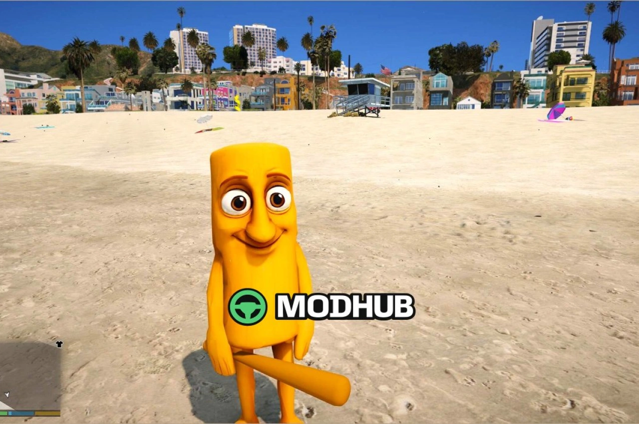 Мод персонажа Tung Tung Tung Sahur V0.1 для GTA 5 — 3