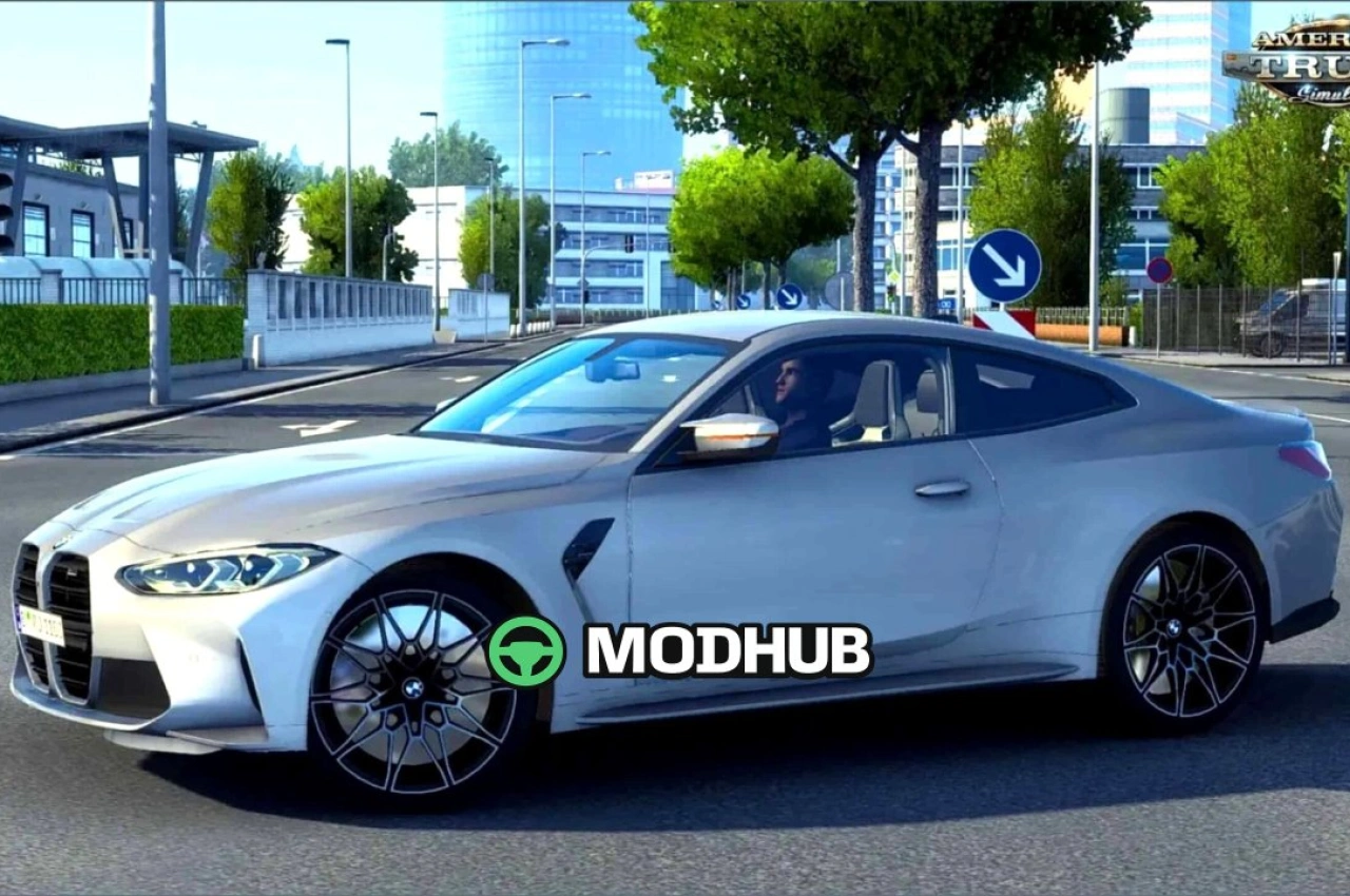 Автомобіль BMW M4 G82 Competition 2022 для American Truck Simulator — 2