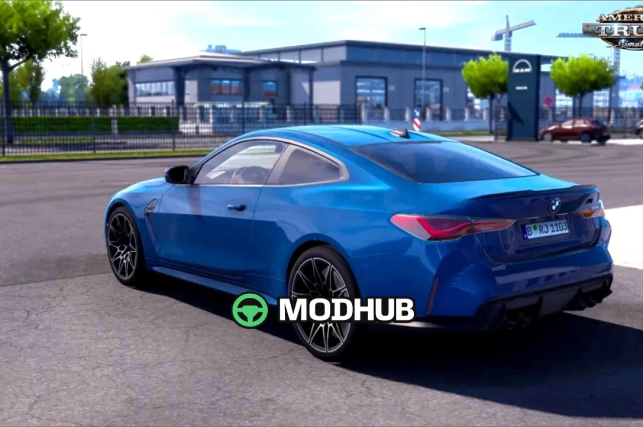 Автомобіль BMW M4 G82 Competition 2022 для American Truck Simulator — 3