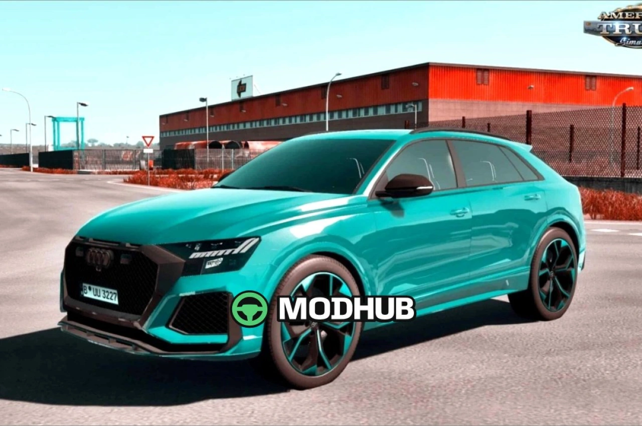 Автомобіль Audi RS Q8 2023 для American Truck Simulator — 1