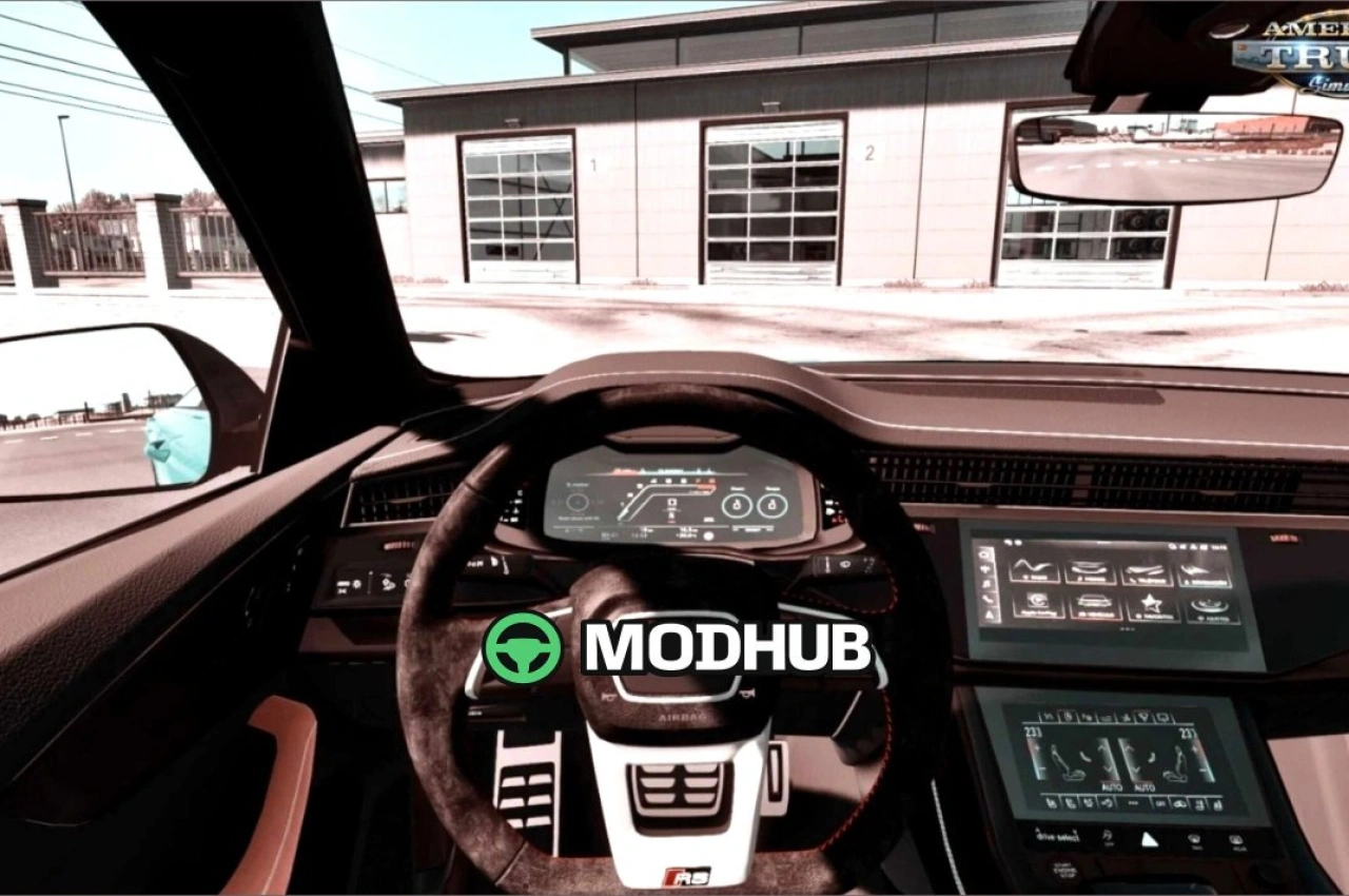 Автомобіль Audi RS Q8 2023 для American Truck Simulator — 2