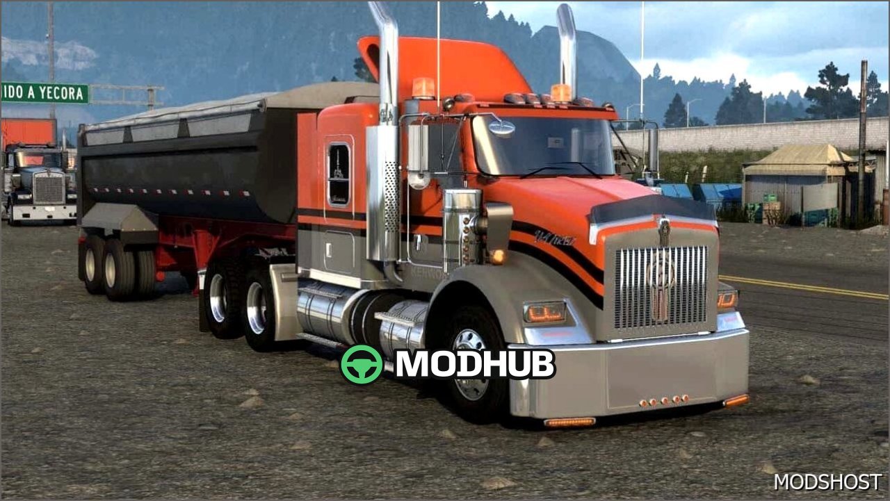 Вантажівка Kenworth T800 V2.2 для American Truck Simulator