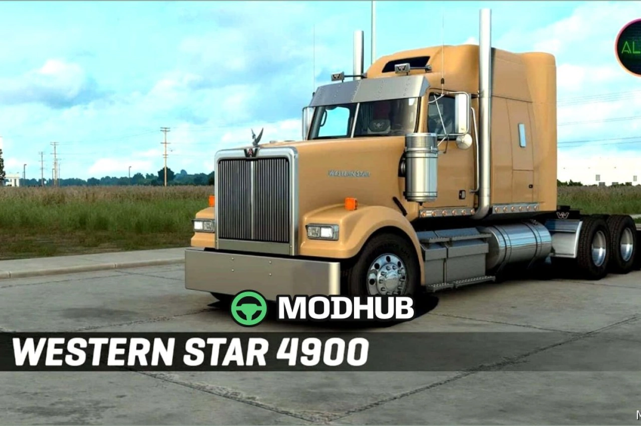 Вантажівка Westernstar 4900SF V1.8 для American Truck Simulator — 2