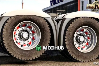 Wheels LS 3dworks Wheel Pack 1.58 for Euro Truck Simulator 2