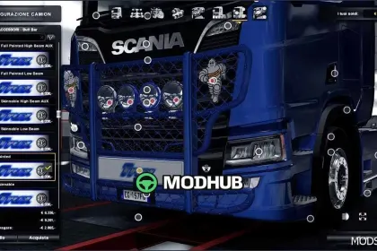 Bullbar Trux Highway for Euro Truck Simulator 2