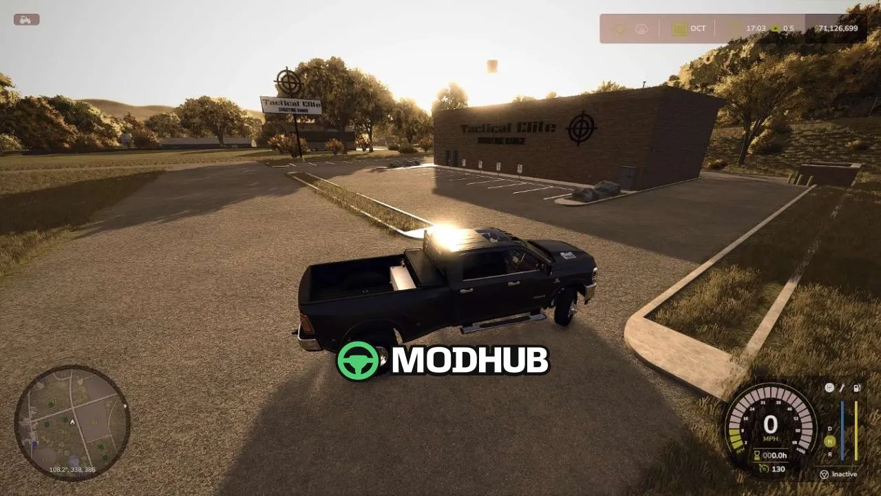 Neues Mod ACH25 Shooting Range — Legendärer Schießstand für RP in FS25