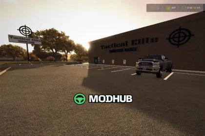 Neues Mod ACH25 Shooting Range — Legendärer Schießstand für RP in FS25 — 2