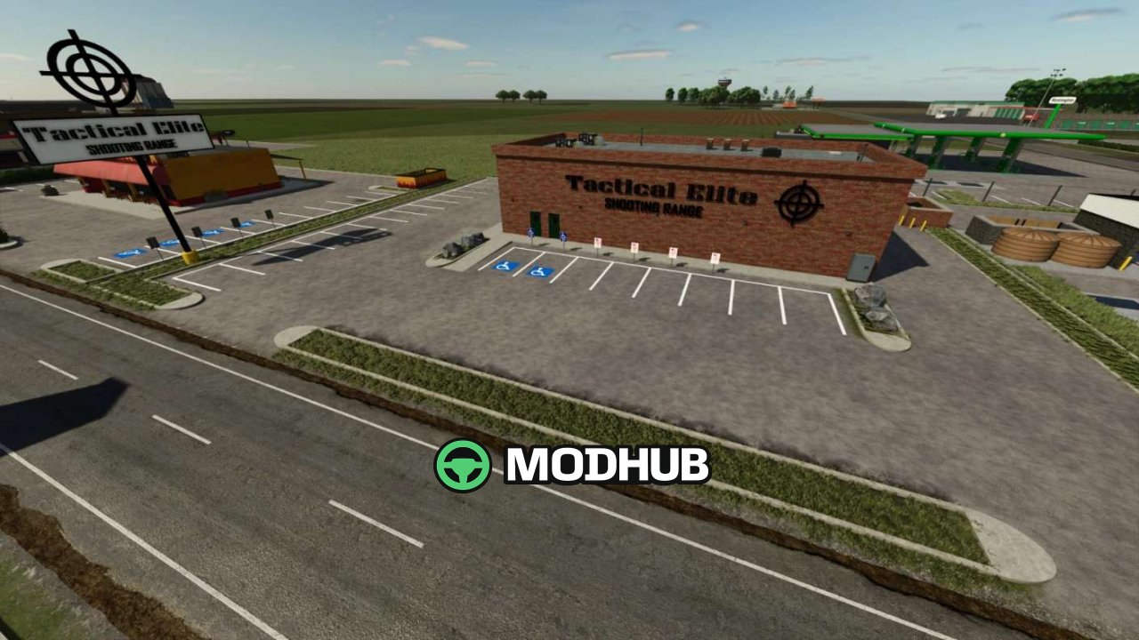 Новий Мод ACH25 Shooting Range — Легендарний Тир для RP у FS25