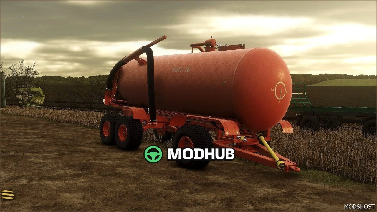 Розкидач гною MZHT-16 для Farming Simulator 25