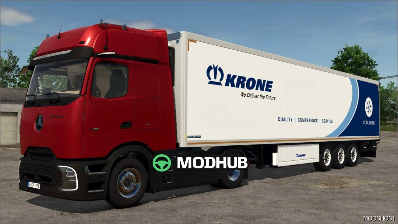 Причеп Krone Cool Liner V1.1 для Farming Simulator 25