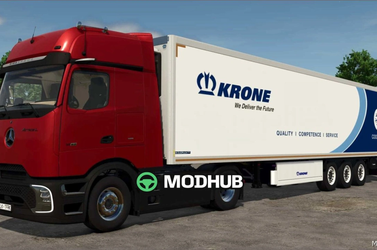 Причеп Krone Cool Liner V1.1 для Farming Simulator 25 — 2