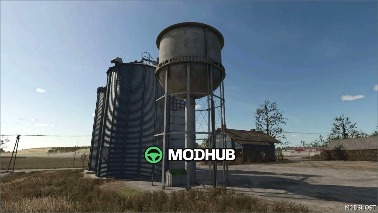 Водонапірна вежа V1.1 для Farming Simulator 25