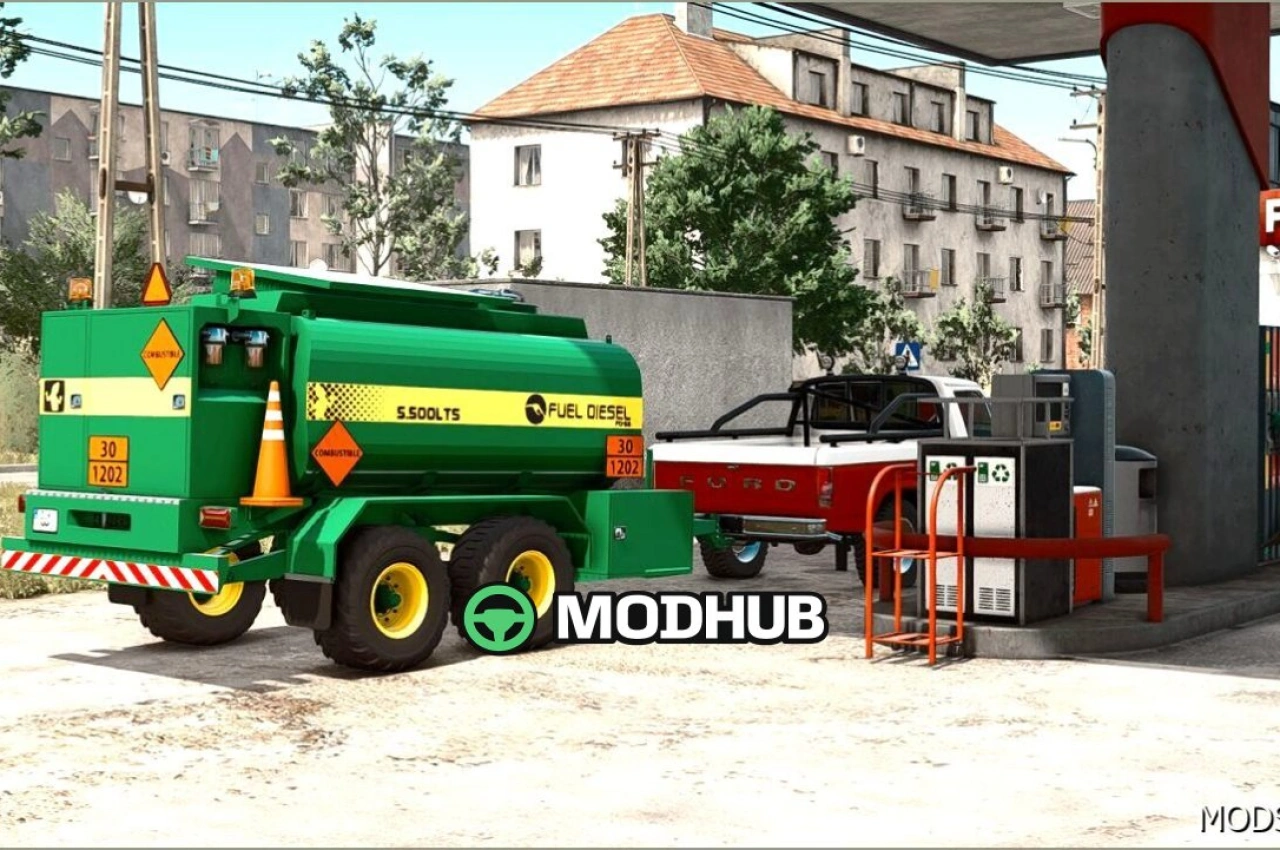 Причіп Lizard FD 55 для Farming Simulator 25 — 1