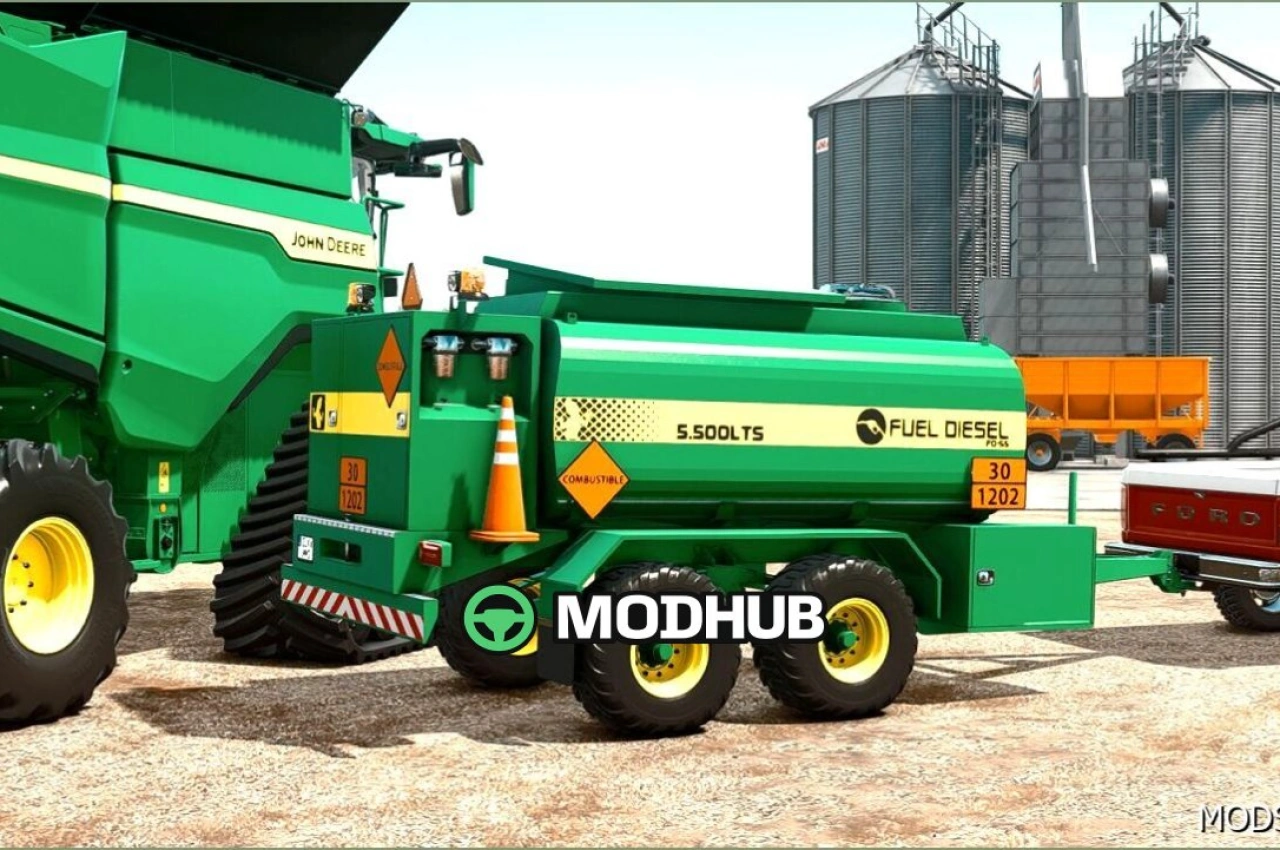 Причіп Lizard FD 55 для Farming Simulator 25 — 2