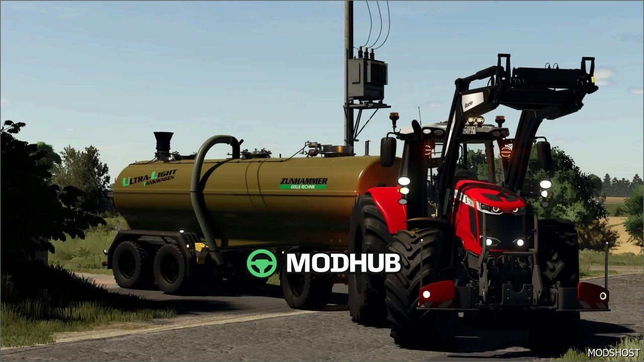 Розкидач гною Zunhammer ULT 24 для Farming Simulator 25
