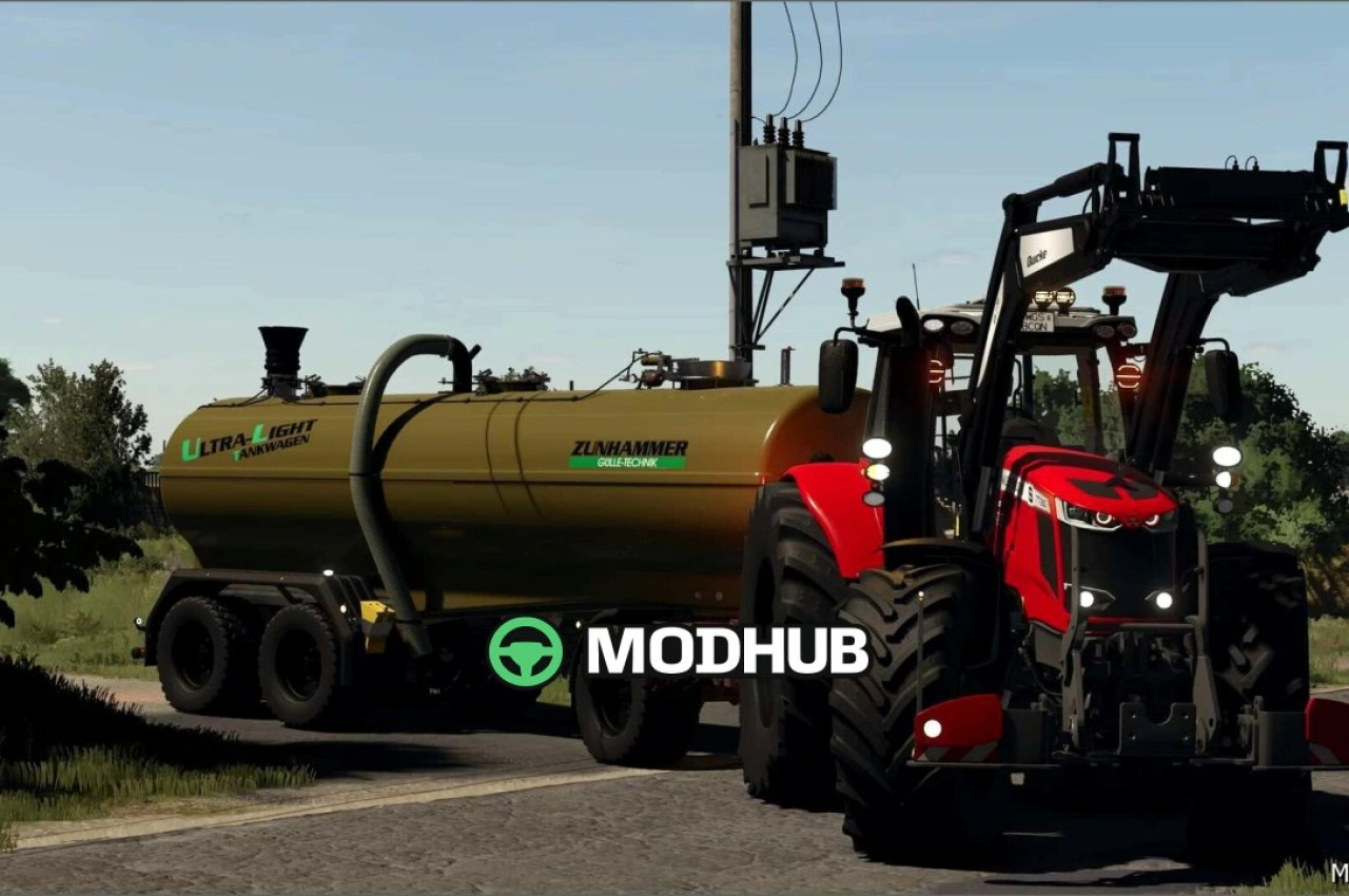 Розкидач гною Zunhammer ULT 24 для Farming Simulator 25 — 1