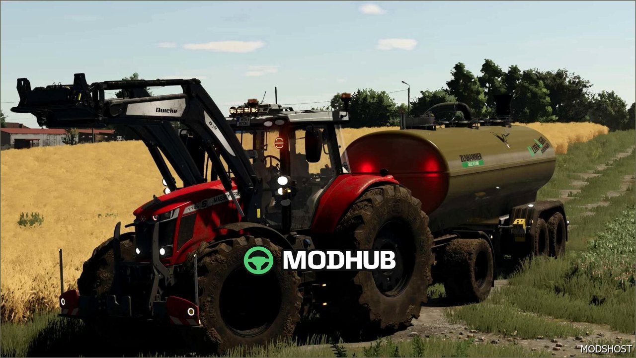 Розкидач гною Zunhammer ULT 24 для Farming Simulator 25