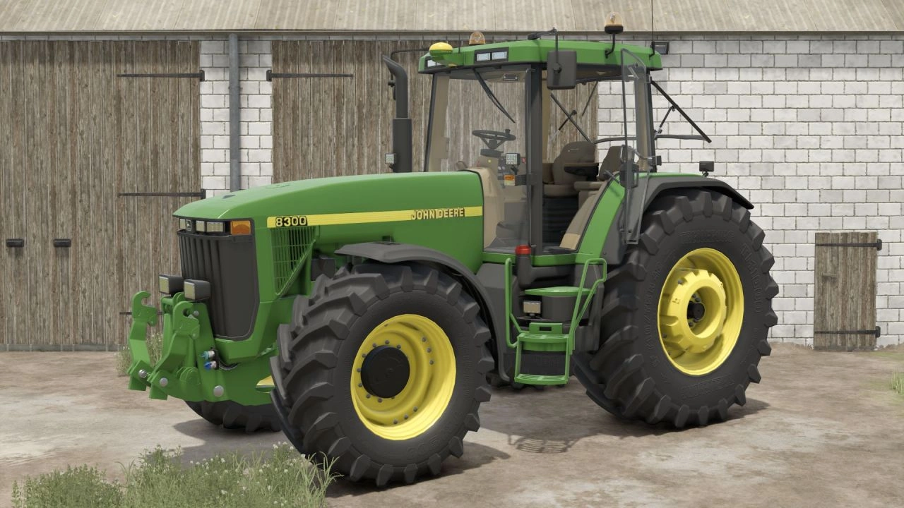 Трактор John Deere 8000/8010 Series для Farming Simulator 25