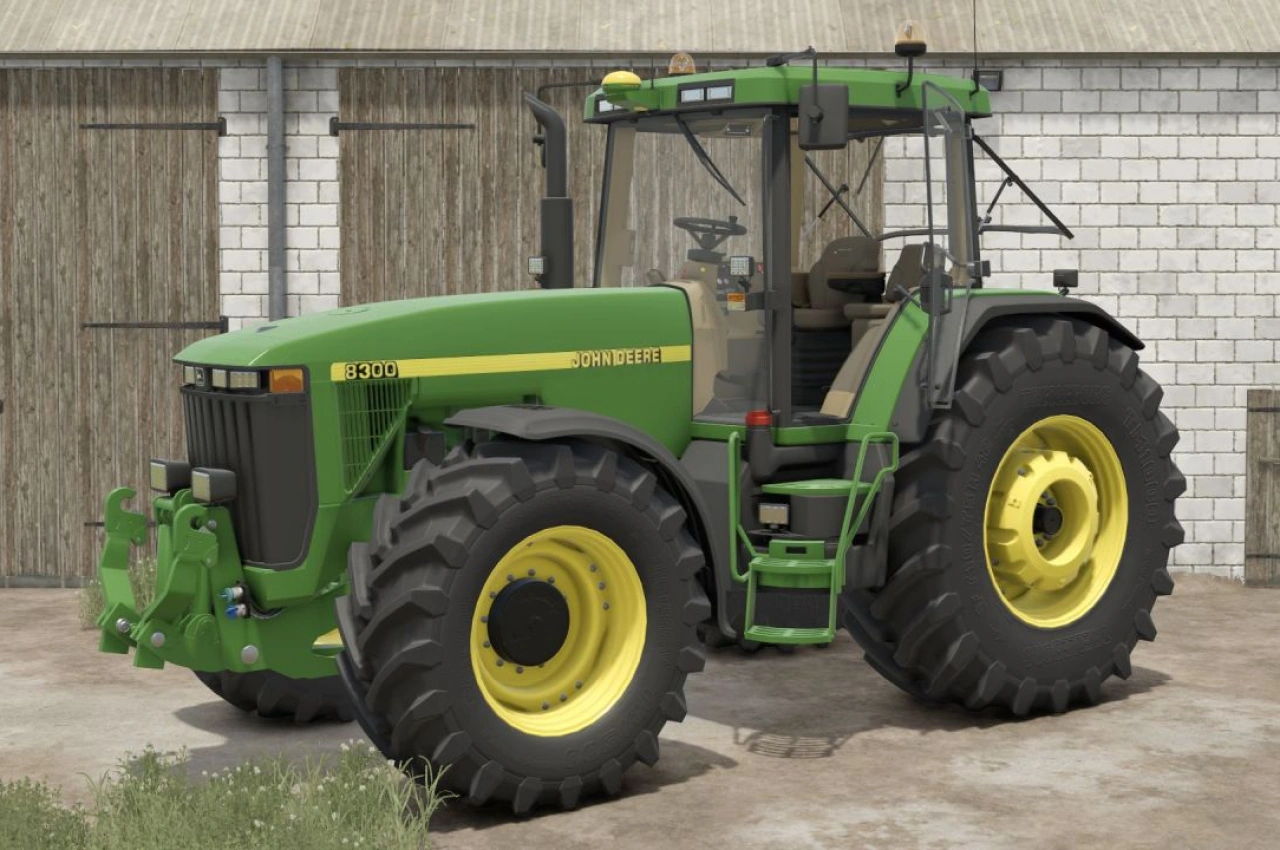 Трактор John Deere 8000/8010 Series для Farming Simulator 25 — 1