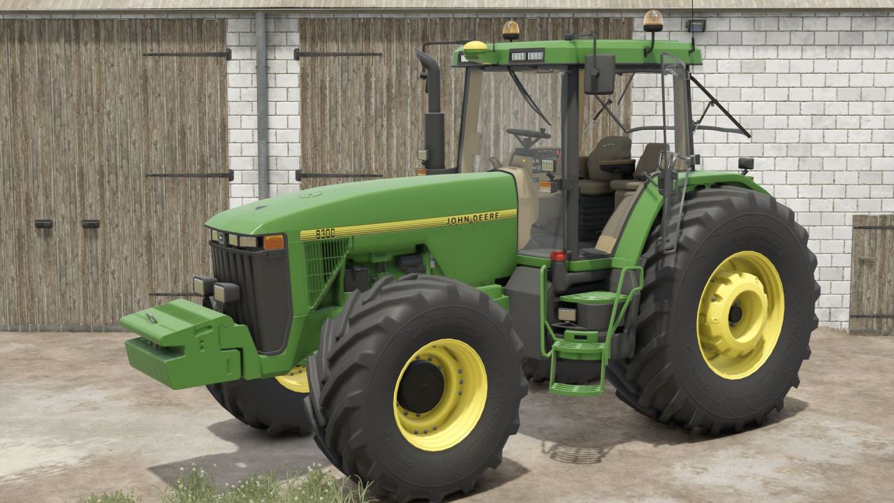 Трактор John Deere 8000/8010 Series для Farming Simulator 25