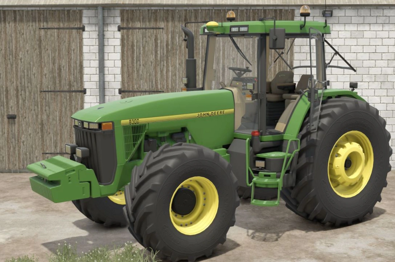 Трактор John Deere 8000/8010 Series для Farming Simulator 25 — 2