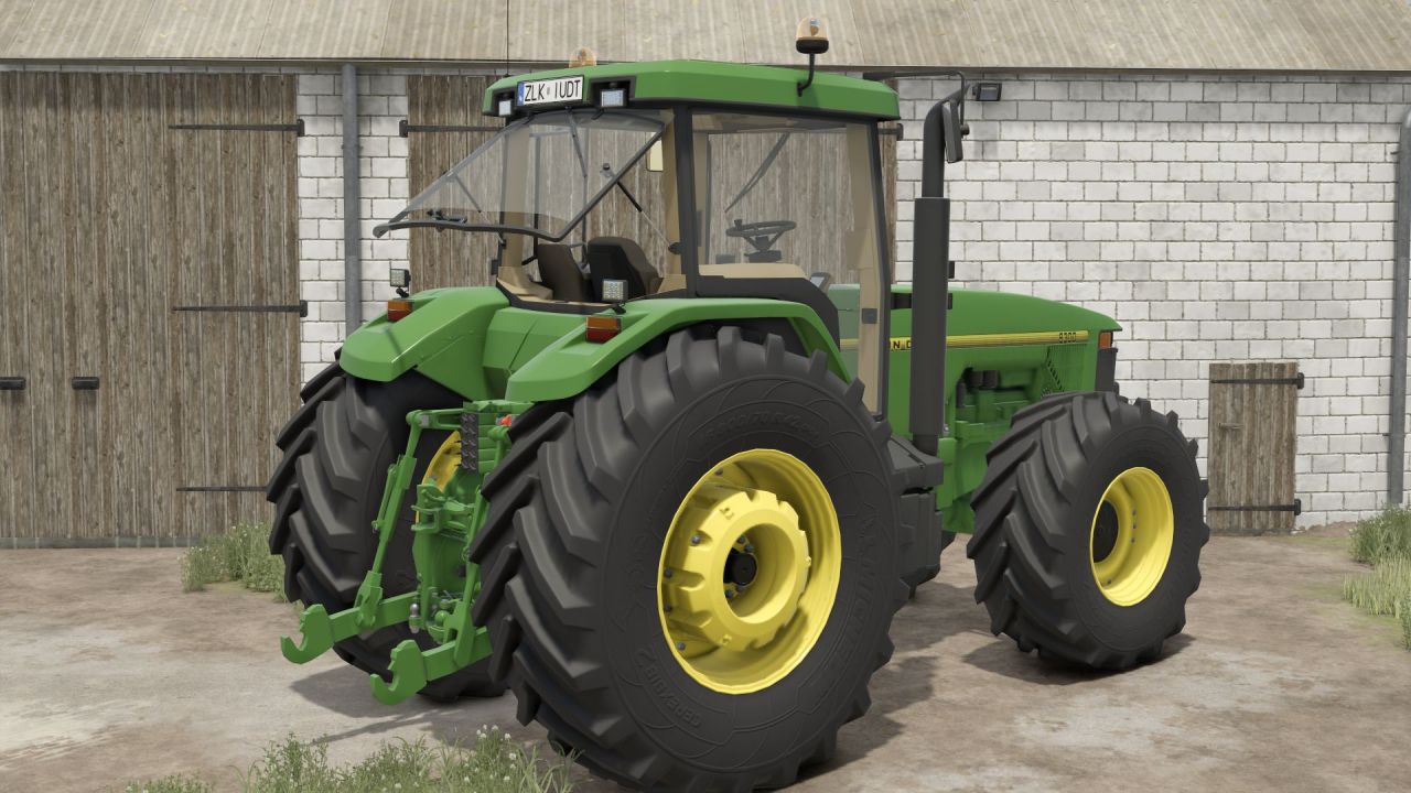 Трактор John Deere 8000/8010 Series для Farming Simulator 25