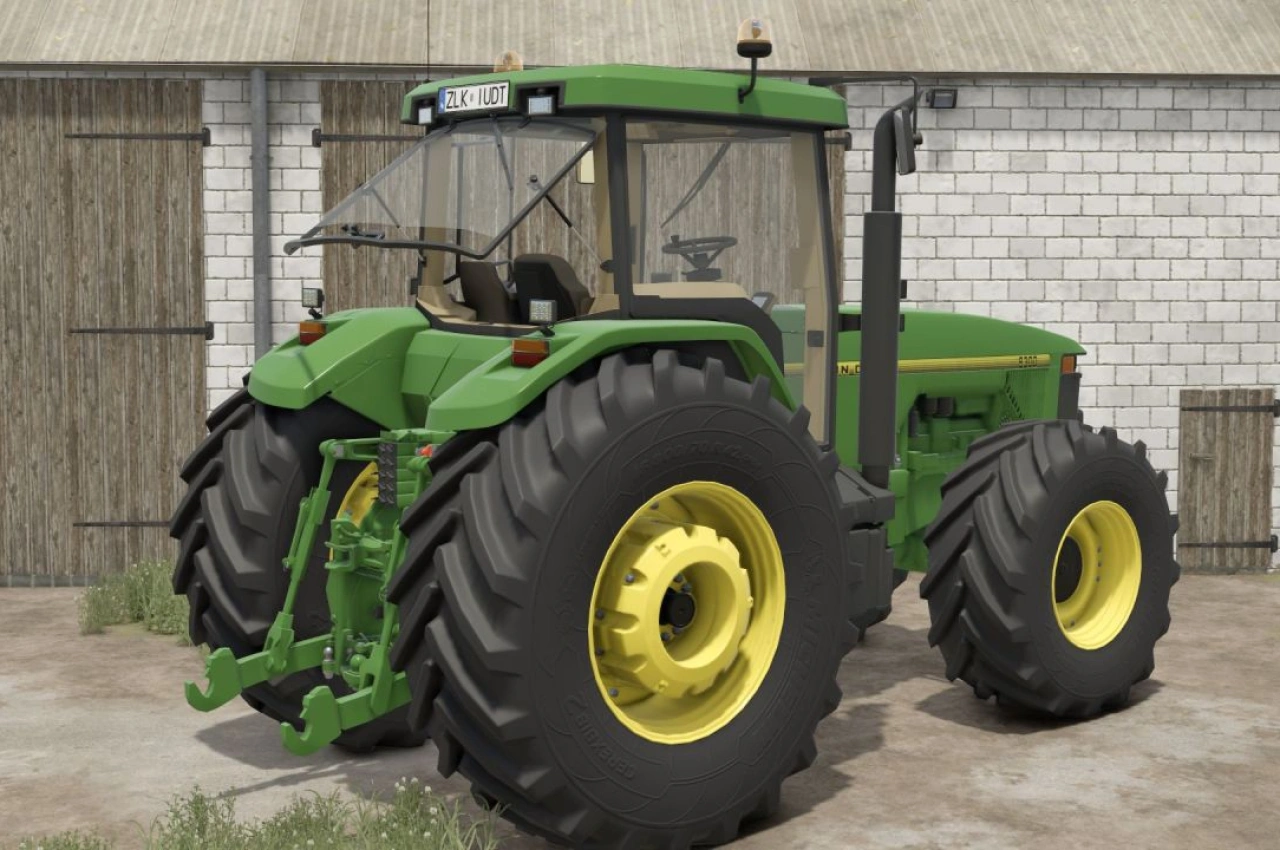Трактор John Deere 8000/8010 Series для Farming Simulator 25 — 3