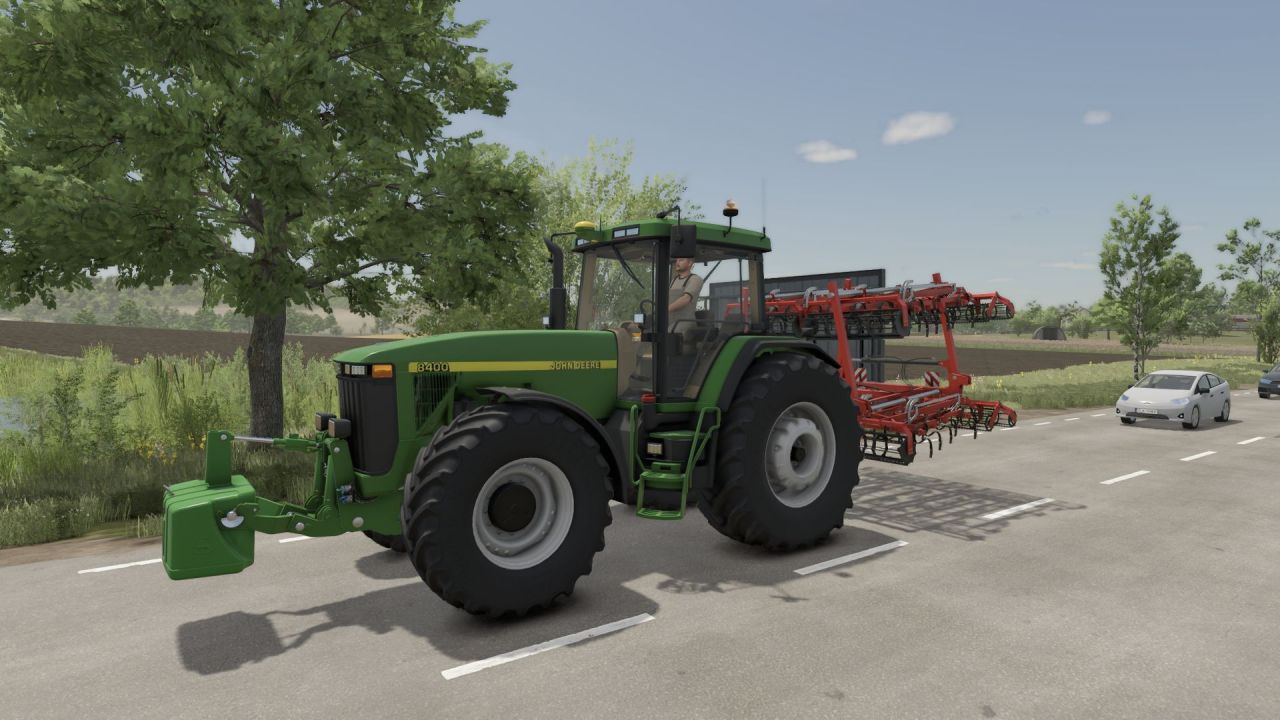 Трактор John Deere 8000/8010 Series для Farming Simulator 25
