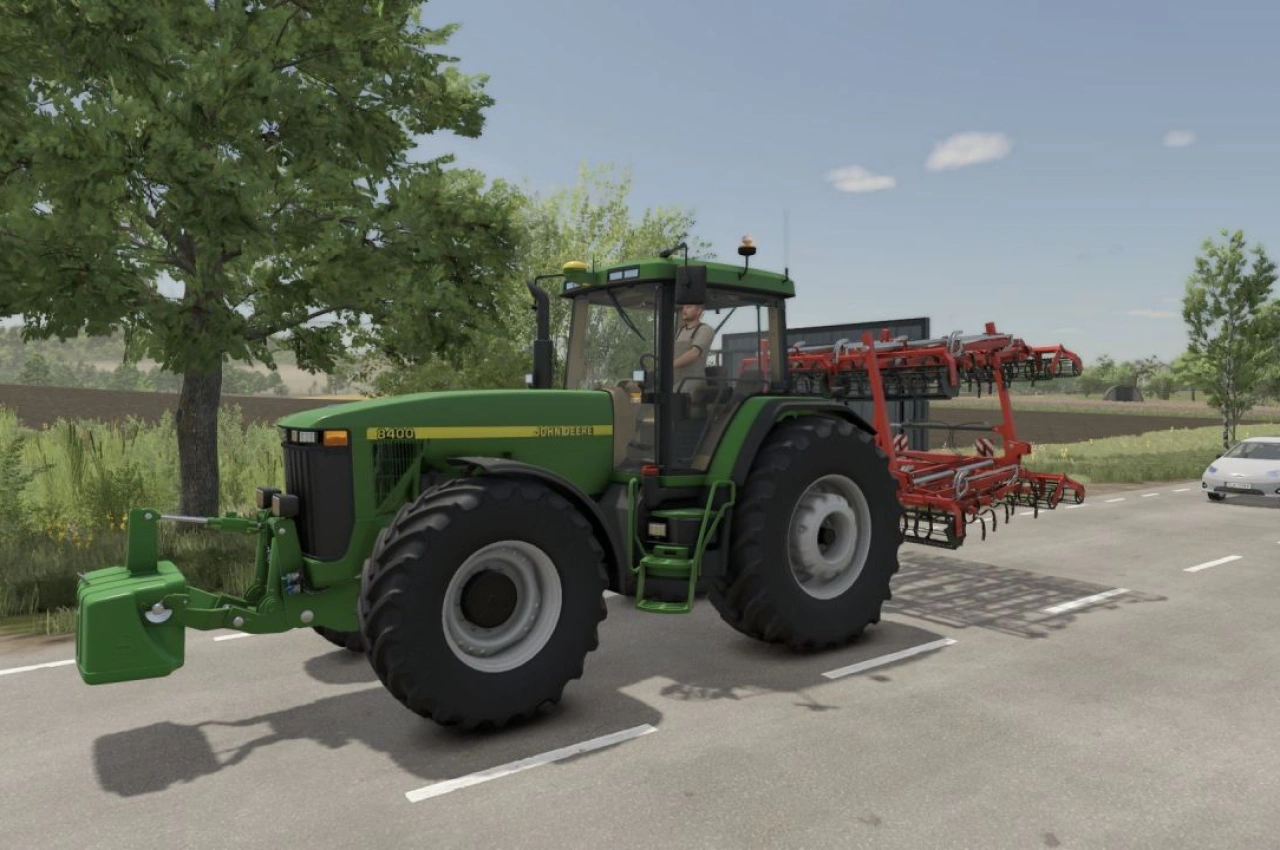 Трактор John Deere 8000/8010 Series для Farming Simulator 25 — 6