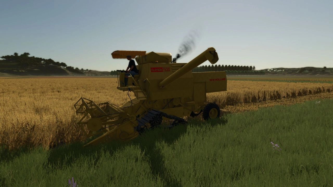 Комбайн New Holland Clayson 1530 для Farming Simulator 25