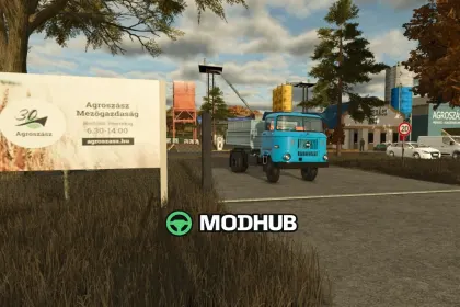 Новий Мод Карти Agroszász Map V1.0.0.1 для FS25 — Угорські Пагорби та 37 Ділянок — 1