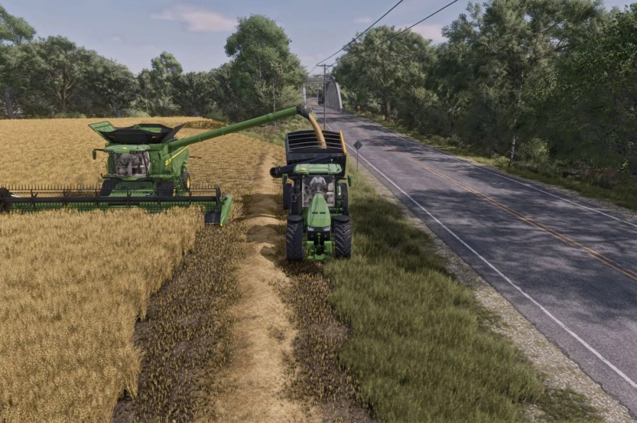 Трактор GTS New Grann 19000 для Farming Simulator 25 — 3