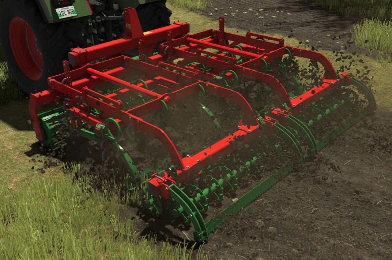 Культиватор Unia Max 4 для Farming Simulator 25 — 3