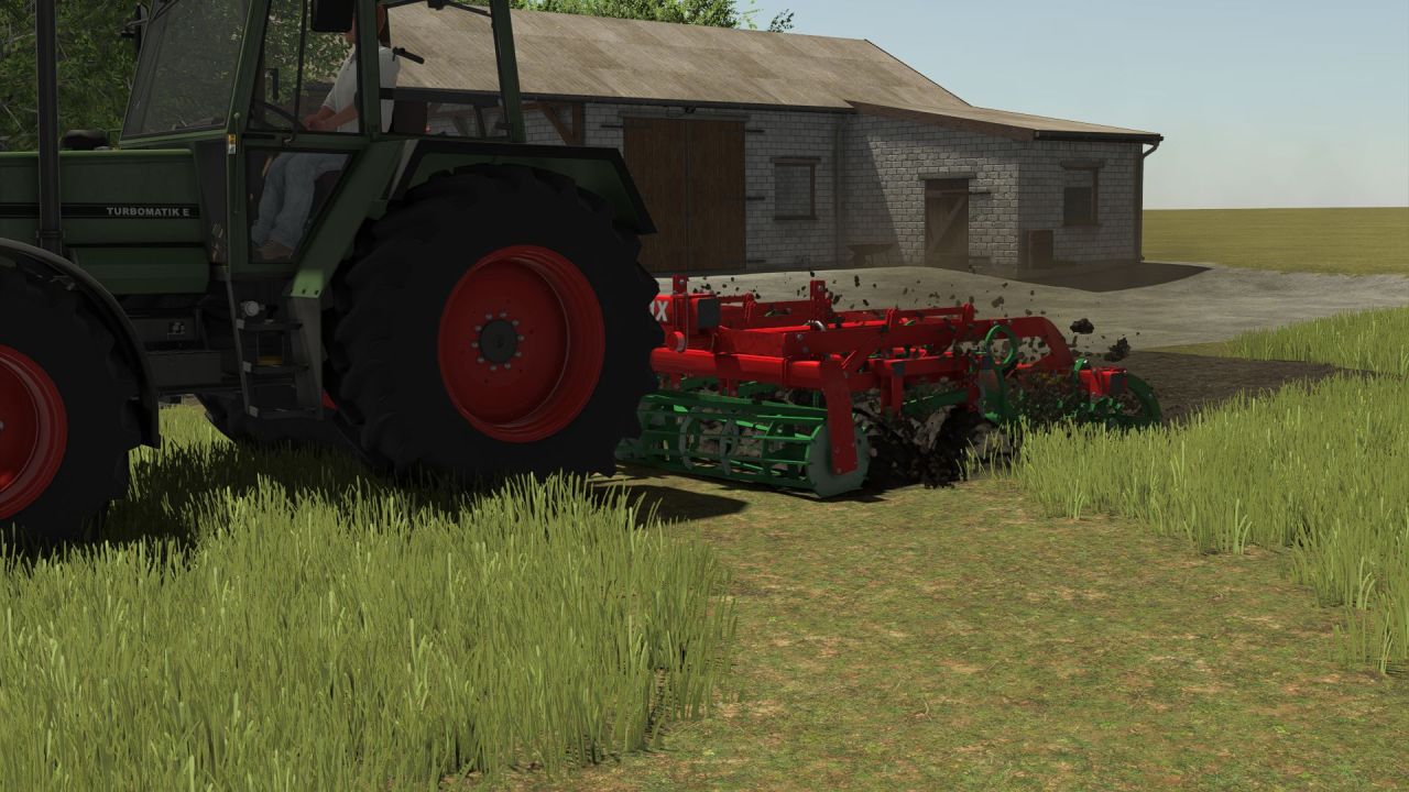 Культиватор Unia Max 4 для Farming Simulator 25