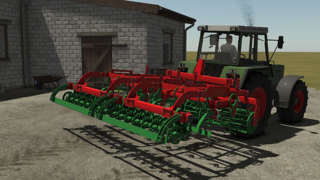 Культиватор Unia Max 4 для Farming Simulator 25