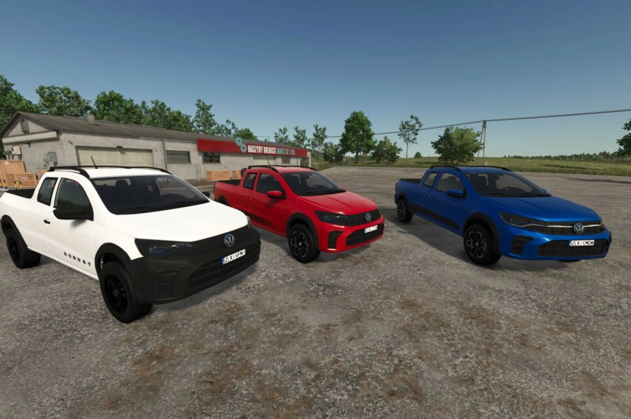 Автомобіль Volkswagen Saveiro 2025 для Farming Simulator 25 — 1