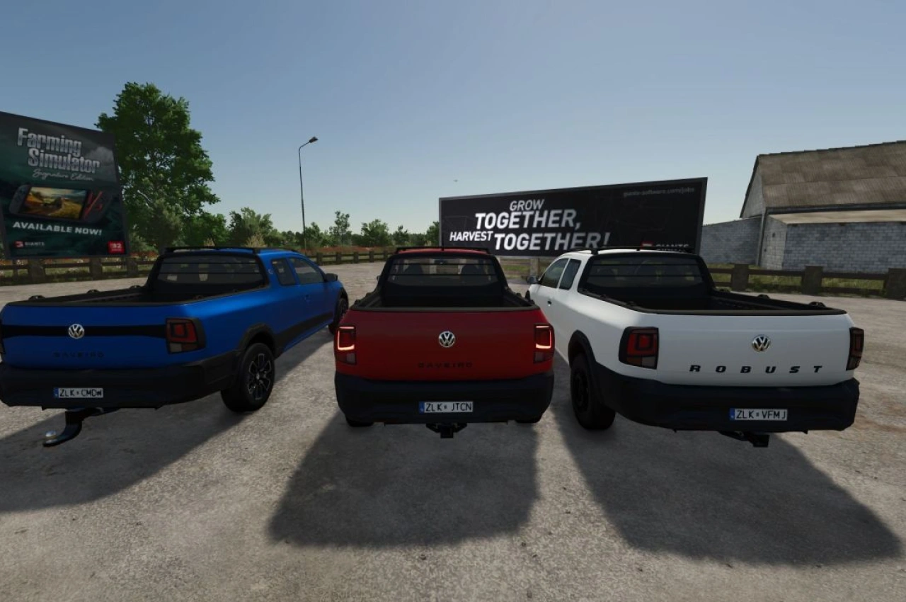 Автомобіль Volkswagen Saveiro 2025 для Farming Simulator 25 — 3