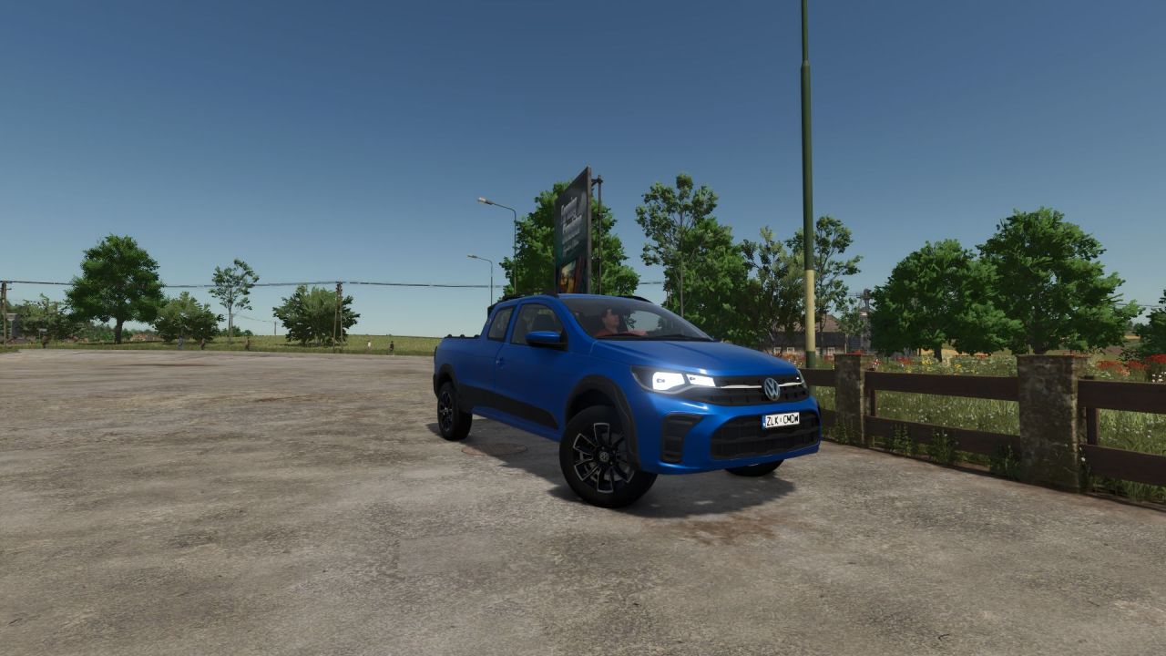 Автомобіль Volkswagen Saveiro 2025 для Farming Simulator 25