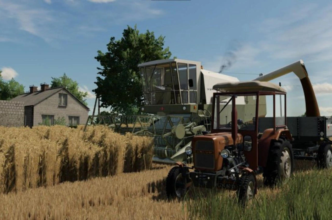 Трактор Ursus C-330 2cyl для Farming Simulator 22 — 3