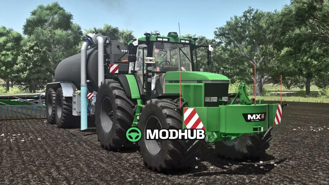 Мод на Потужний Трактор John Deere 7810 FR12 v1.5.1.3 для FS25