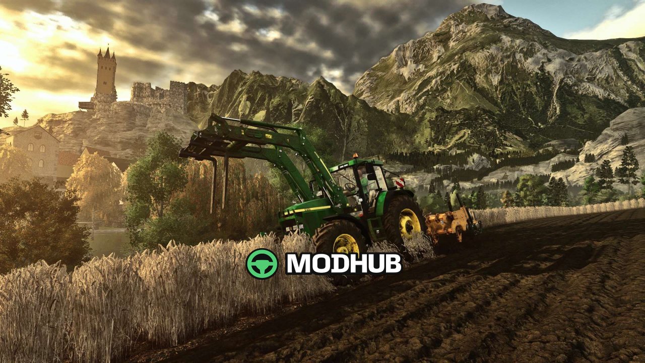 Мод на Потужний Трактор John Deere 7810 FR12 v1.5.1.3 для FS25