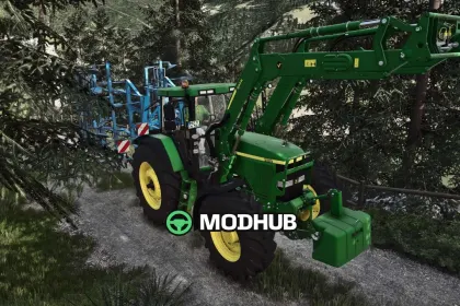Мод на Потужний Трактор John Deere 7810 FR12 v1.5.1.3 для FS25 — 4